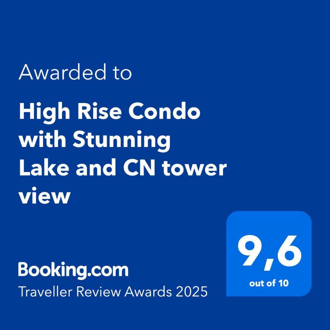 High Rise Condo With Stunning Lake And Cn Tower View Toronto Exterior photo